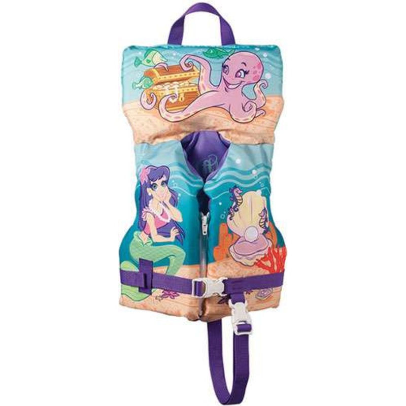 Full Throttle 1042 Infant/Child Character Vest – Mermaid