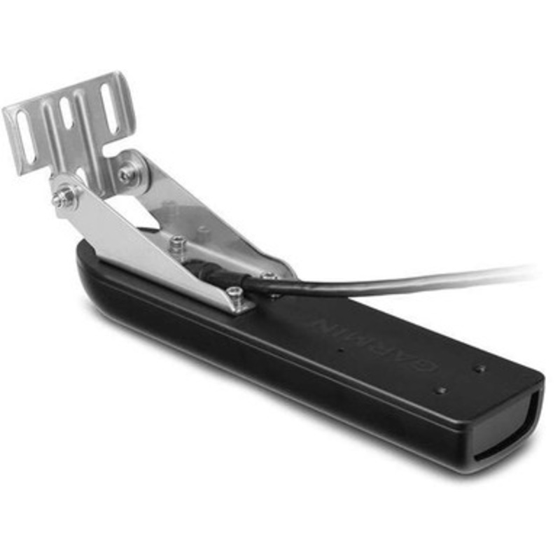 Garmin GT40-TM – Transom Mount DownV/SideV 500W (CHIRP 455/800 kHz) Traditional 500W (77/200 kHz)