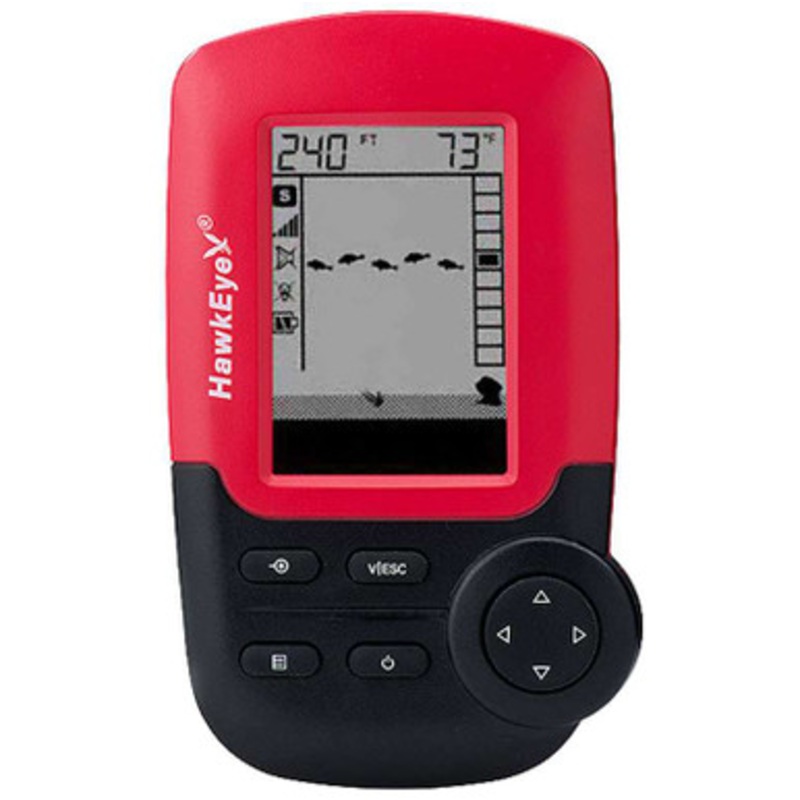 HawkEye FishTrax 1 Portable Fish Finder w/ LCD VirtuView Display