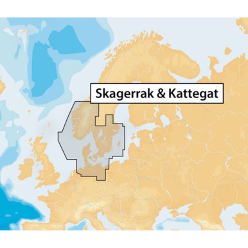 Navionics+ MSD/NAV+45XG/ROW Skagerrak & Kattegat – microSD