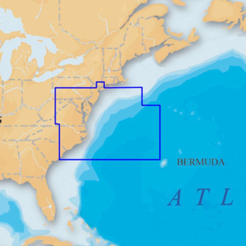 Navionics Platinum+ U.S. Mid Atlantic & Canyons CF Card