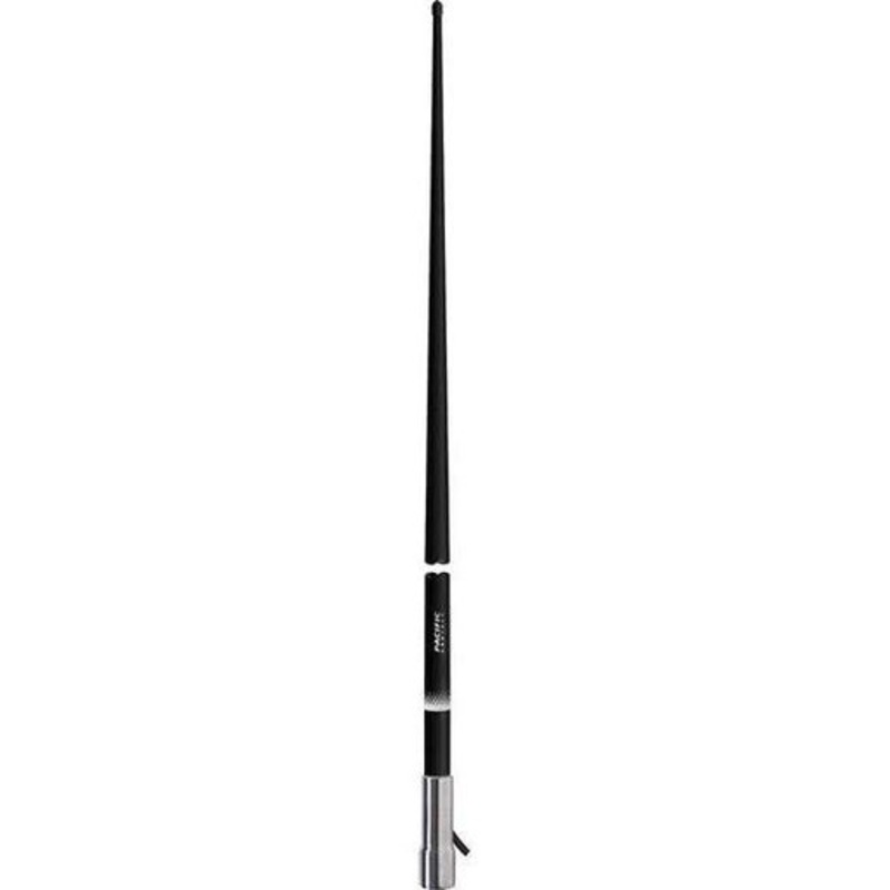 Pacific Aerials P6050 LongReach Classic 8ft VHF 9dB Ultraglass Colinear Antenna – Black