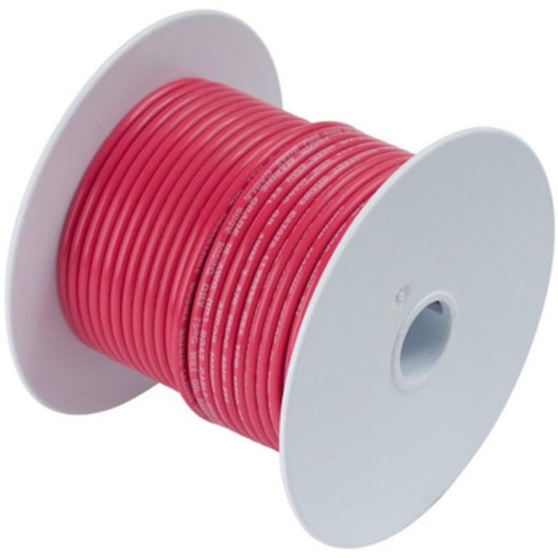 Ancor 1 AWG Tinned Copper Wire Battery Cable – Red – 50 ft.