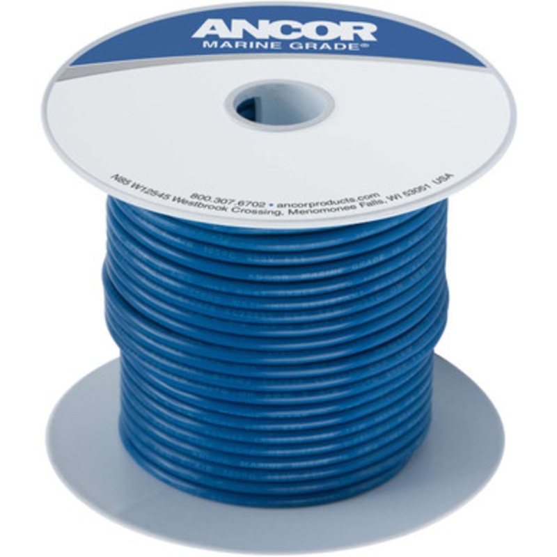 Ancor 12 AWG Tinned Copper Wire Primary Cable – Dark Blue – 1,000 ft.