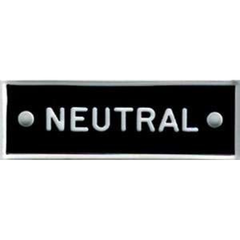 Bernard IP014 ‘Neutral’ 1.5in Identi-Plate
