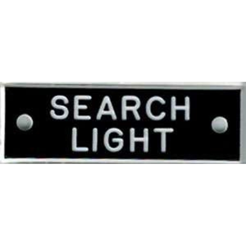 Bernard IP021 ‘Search Light’ 1.5in Identi-Plate