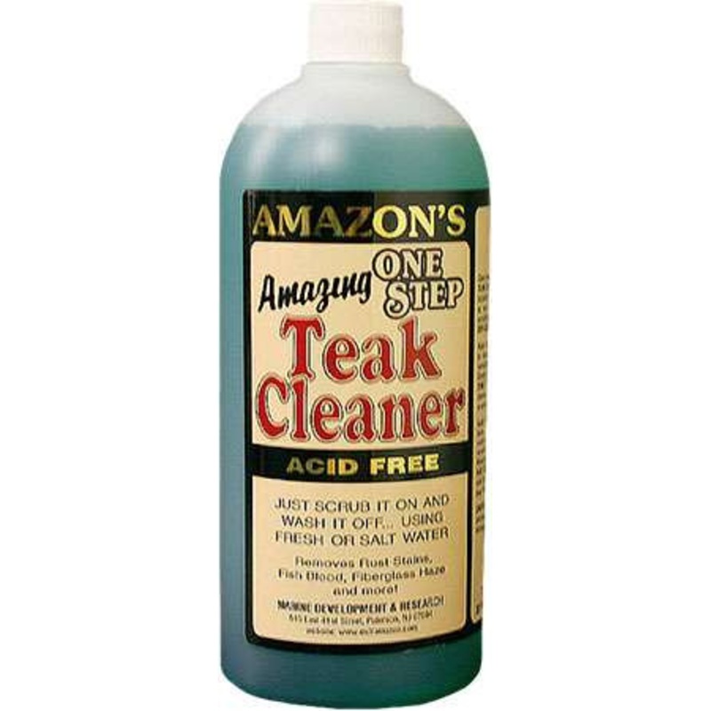Amazon’s One-Step Teak Cleaner
