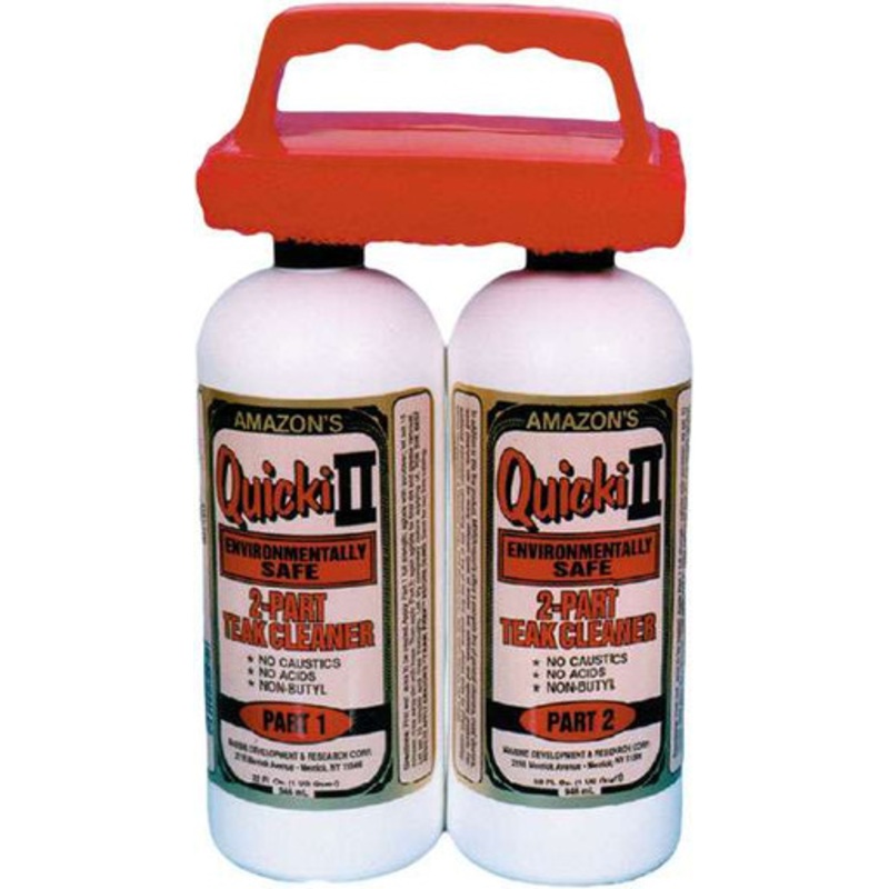 Amazon’s Quicki II 2-Part Teak Cleaner