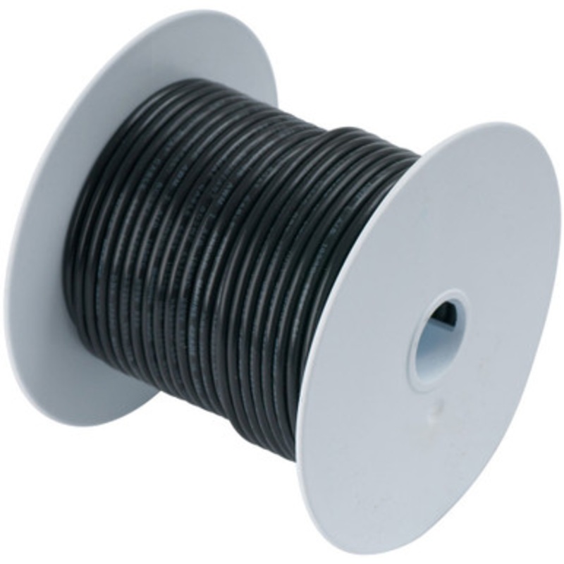 Ancor 14 AWG Tinned Copper Wire Primary Cable – Black – 1000 ft.