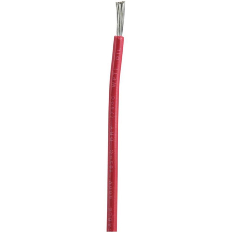 Ancor 14 AWG Tinned Copper Wire Primary Cable – Red – 100 ft.