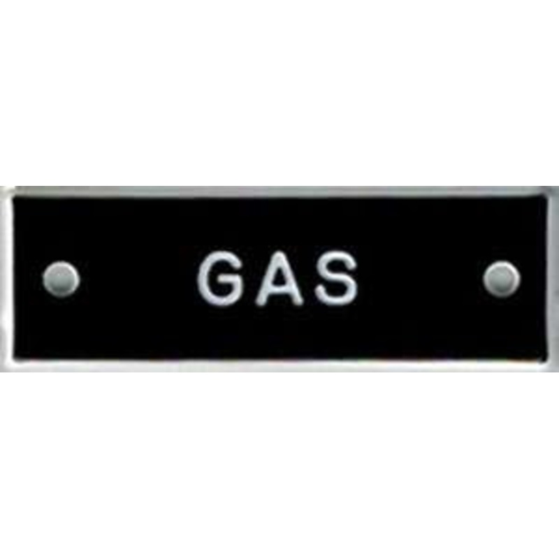 Bernard IP055 ‘Gas’ 1.5in Identi-Plate