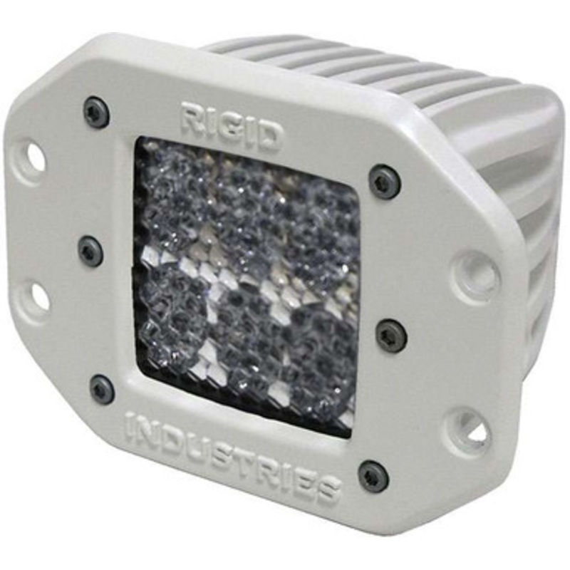 Rigid Industries 71151 Marine D2 Flush Mount Diffused Single