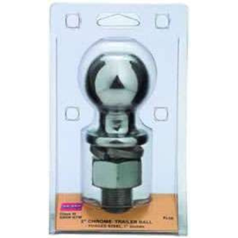 ACME 7507 Solid Steel Shank Chrome Finish Trailer Ball – 1-7/8”