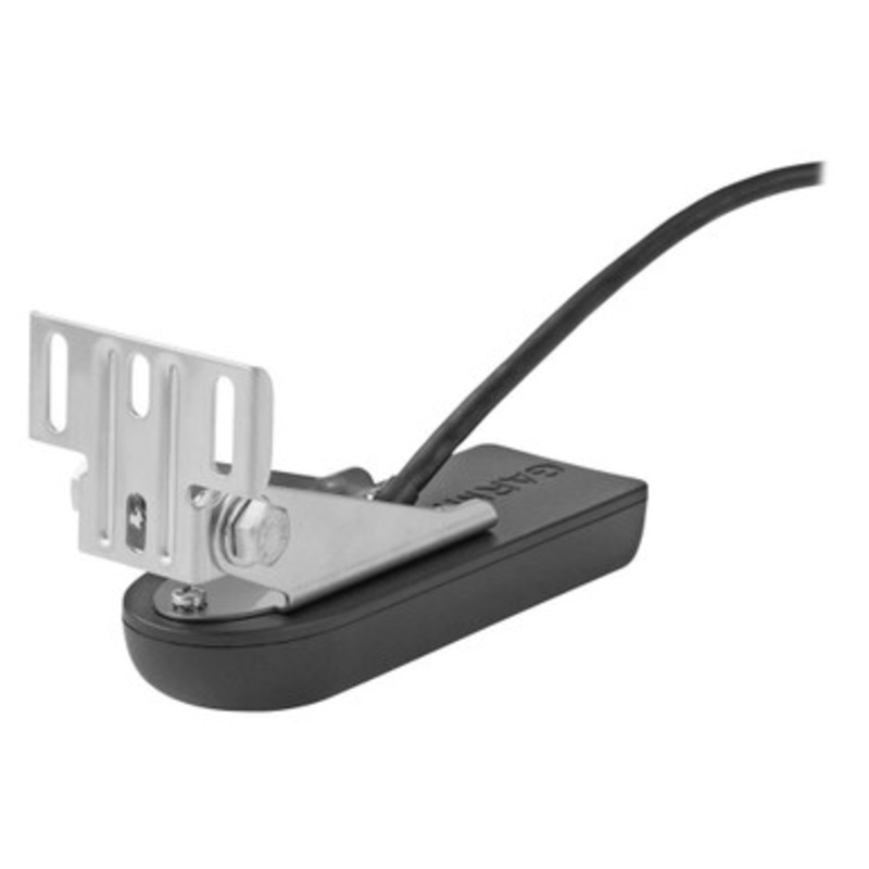 Garmin 010-12405-00 GT52HW-TM Plastic Transom Mount or Trolling Motor Transducer High Wide CHIRP/DownVu/SideVu – 455/800kHz 500W