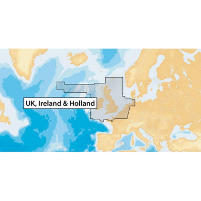 Navionics+ MSD/NAV+28XG/ROW UK Ireland & Holland – microSD