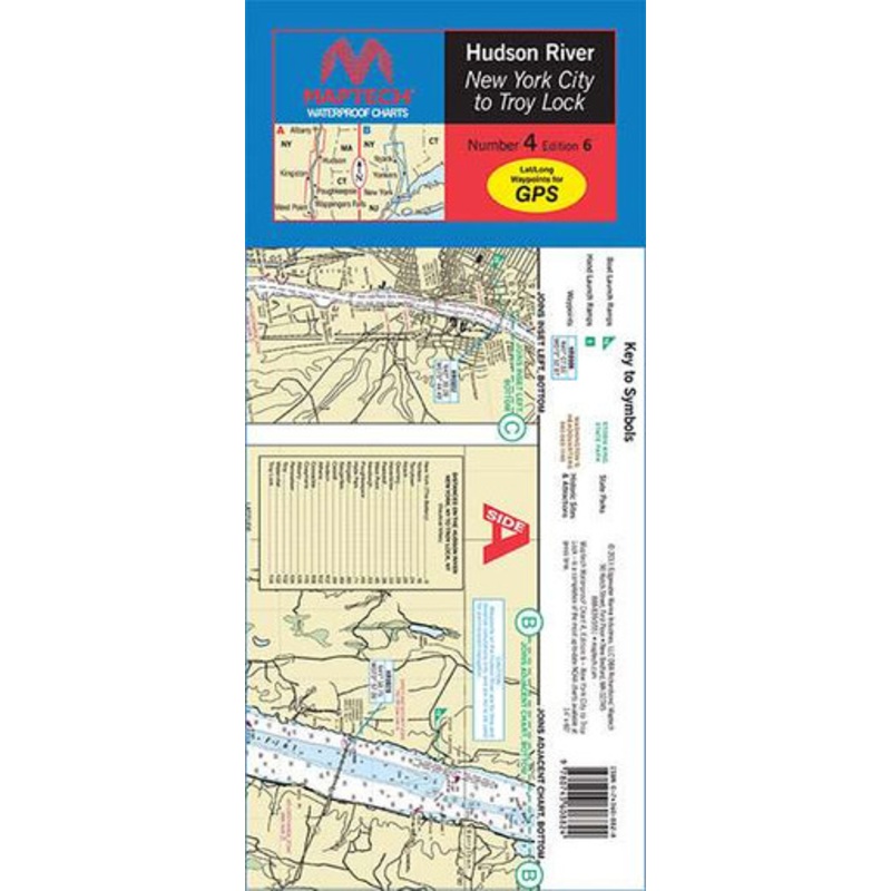 Maptech WPC004 Waterproof Chart – Hudson River