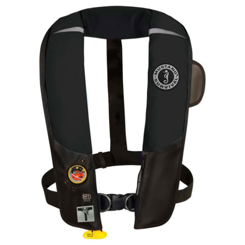 Mustang MD3184/02 HIT Inflatable Automatic PFD w/ Harness Black