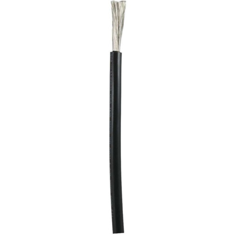 Ancor 4 AWG Tinned Copper Wire Battery Cable – Black – 100 ft.
