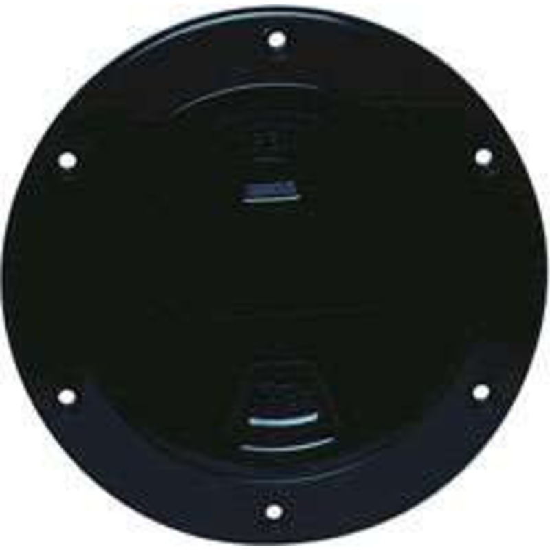 Beckson DP40-B 4” Screw-Out Deck Plate – Black