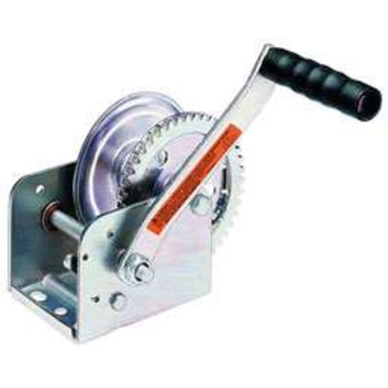 Dutton-Lainson 1300A Zinc TUFFPLATE Hand Ratchet Winch – 1300 lb.