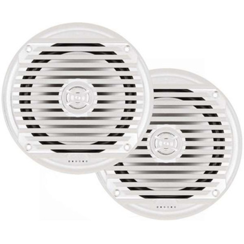 Jensen MS6007WR 6.5” Coaxial Marine Speakers – White