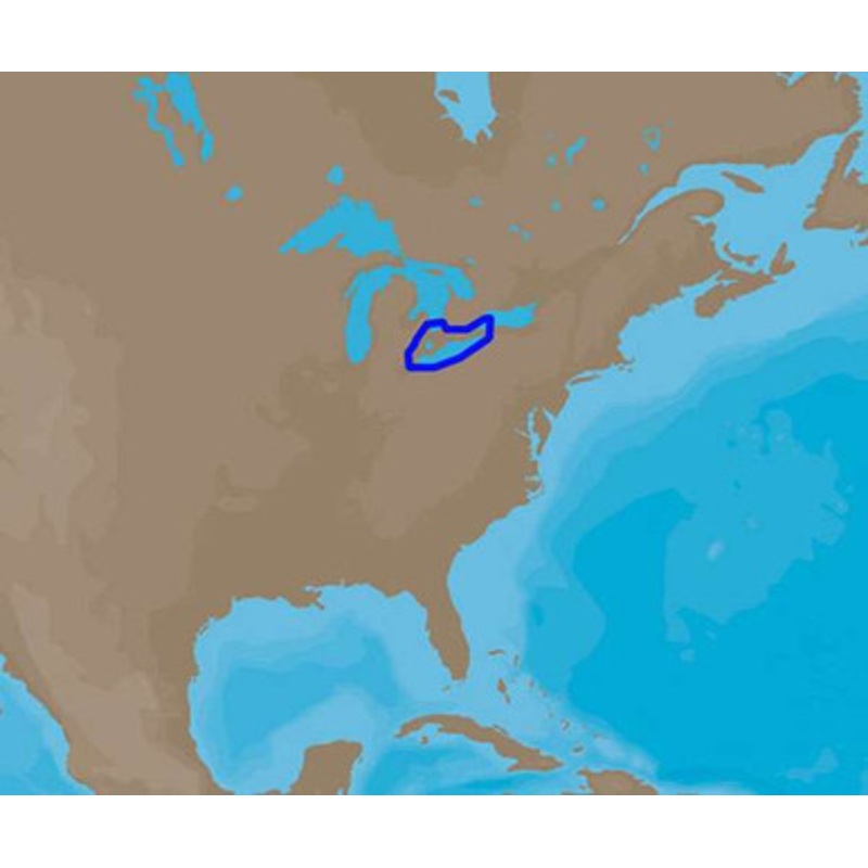C-MAP 4D NA-D933 Lake Erie and Lake St Clair