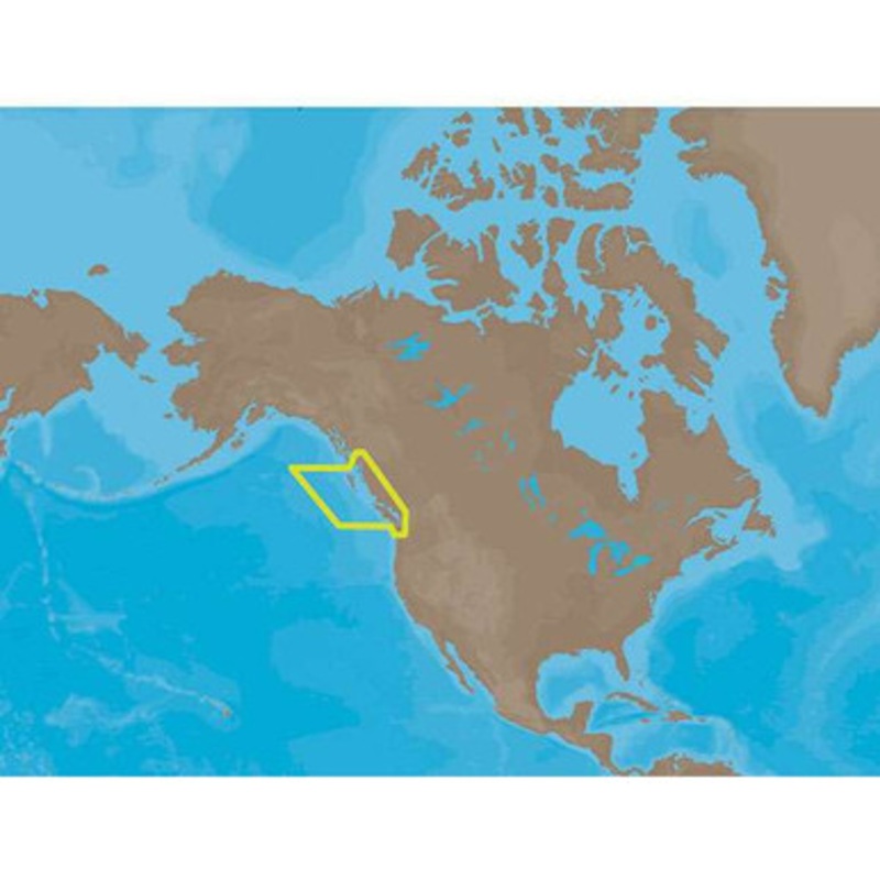 C-MAP MAX-N NA-N025 – Canada West Including Puget Sound
