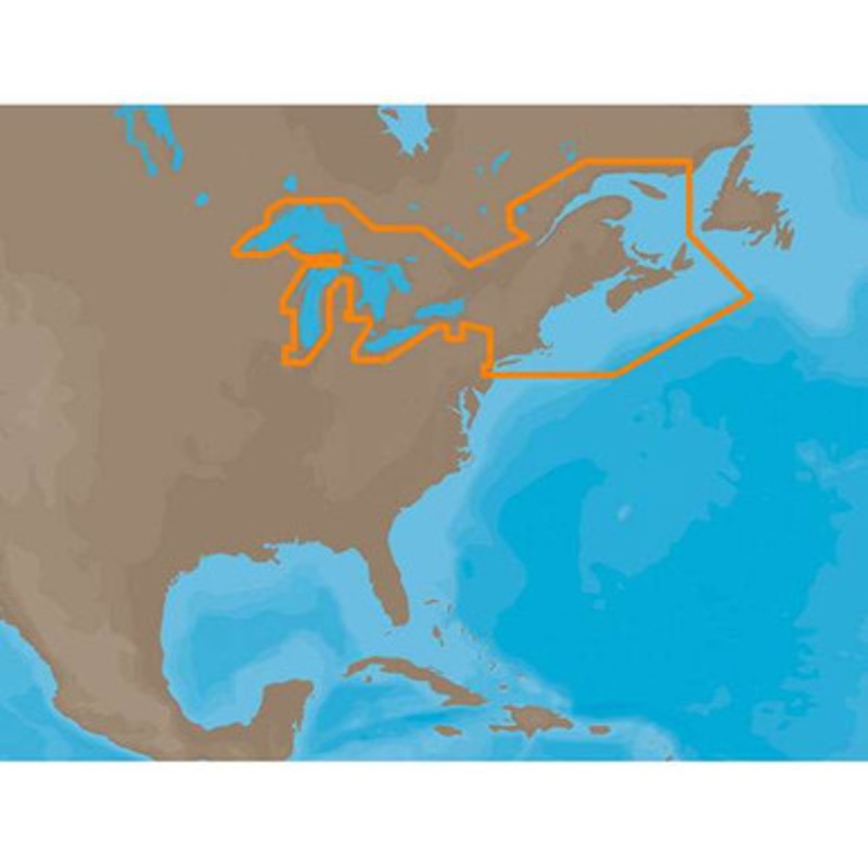 C-MAP MAX NA-M026 – Great Lakes & The Maritimes – C-Card