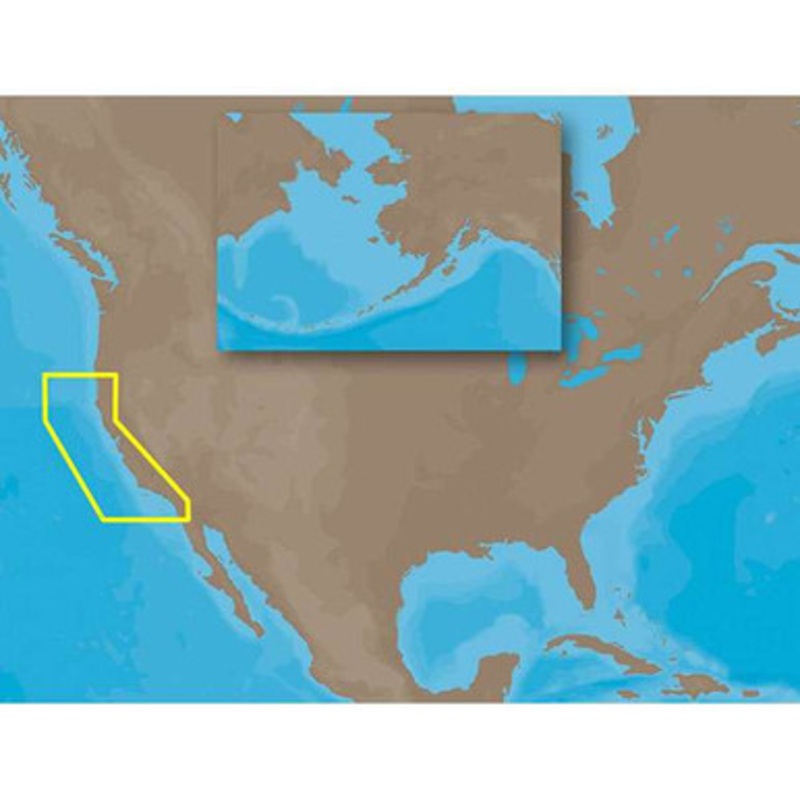 C-MAP MAX NA-M620 – San Diego, CA-Cape Blanco, OR – SD-Card