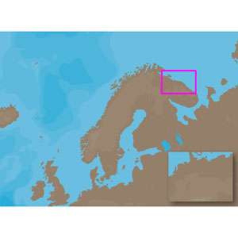 C-MAP NT+ EN-C630 – Pechenga-Lumbovskiy Gulf – C-Card