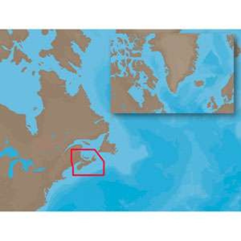 C-MAP NT+ NA-C205 – Fundy, Nova Scotia, Pei & Cape Breton – C-Card