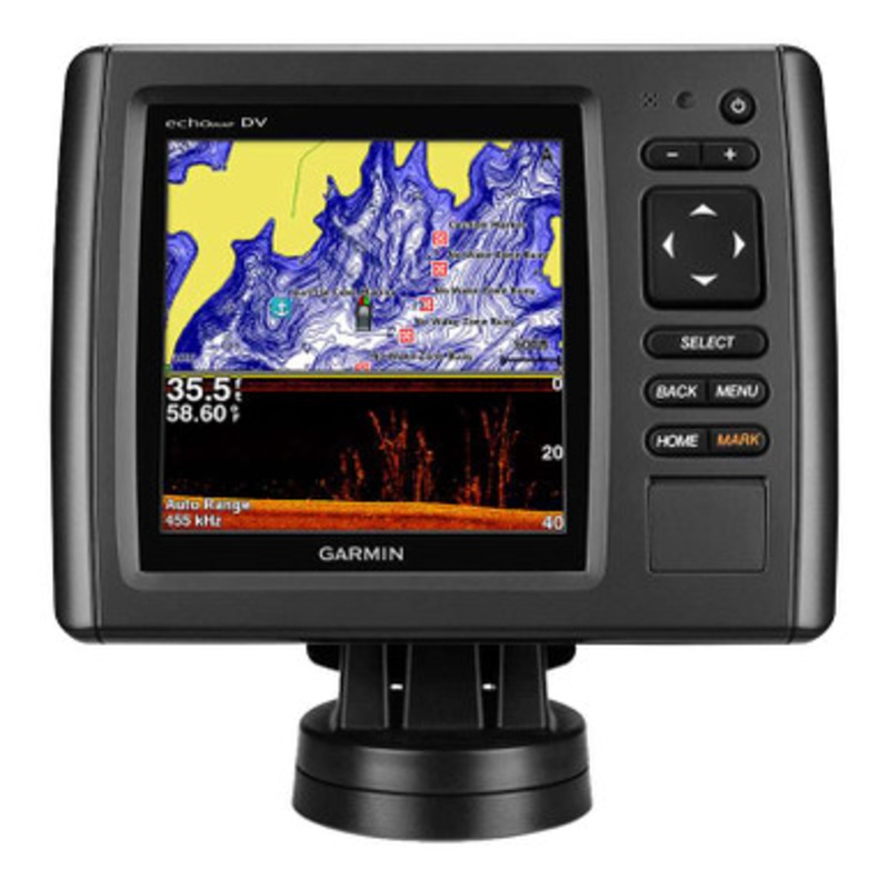 Garmin 010-01567-01 echoMAP CHIRP 53dv w/ US LakeVu Maps & Wide CHIRP DownVu 455/800kHz Transducer