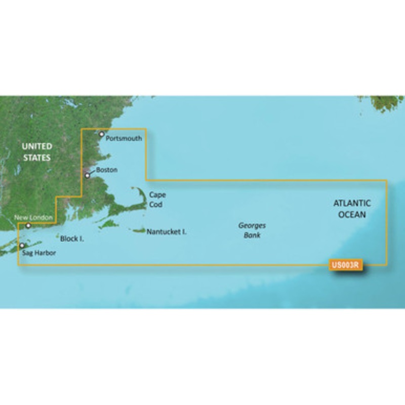 Garmin VUS003R BlueChart g3 Vision HD – Cape Cod – microSD/SD