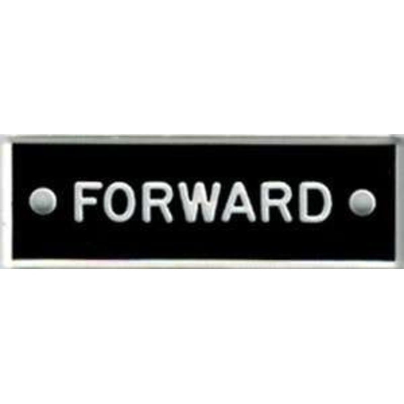Bernard IP008 ‘Forward’ 1.5in Identi-Plate