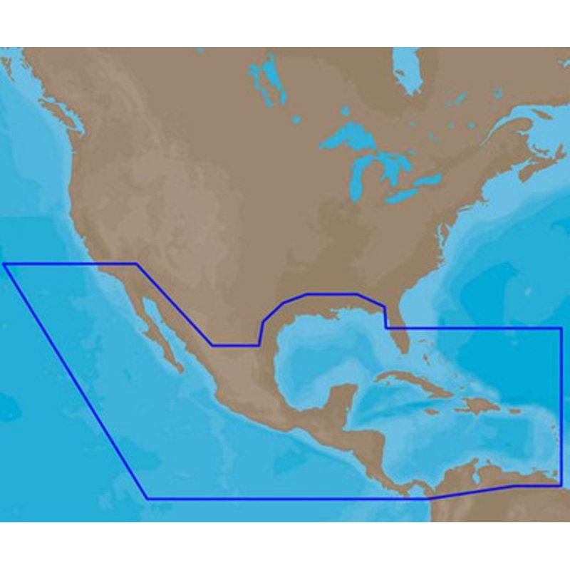 C-MAP 4D NA-D027 – Central America & Caribbean – Full Content