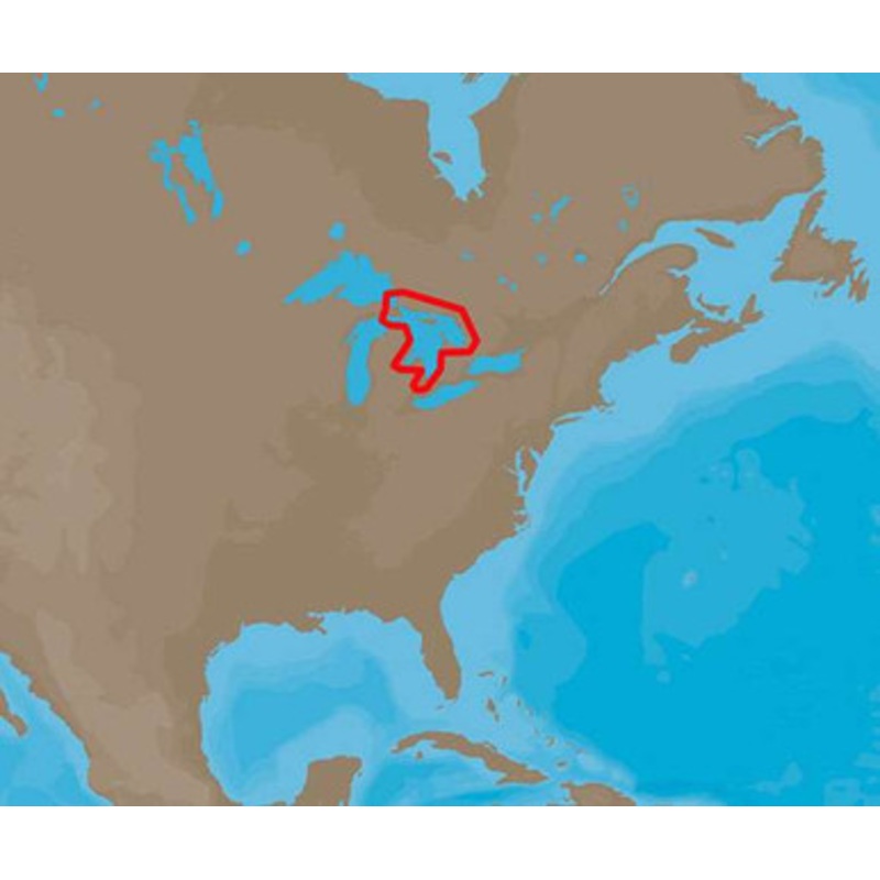 C-MAP 4D NA-D932 Lake Huron and Georgian Bay
