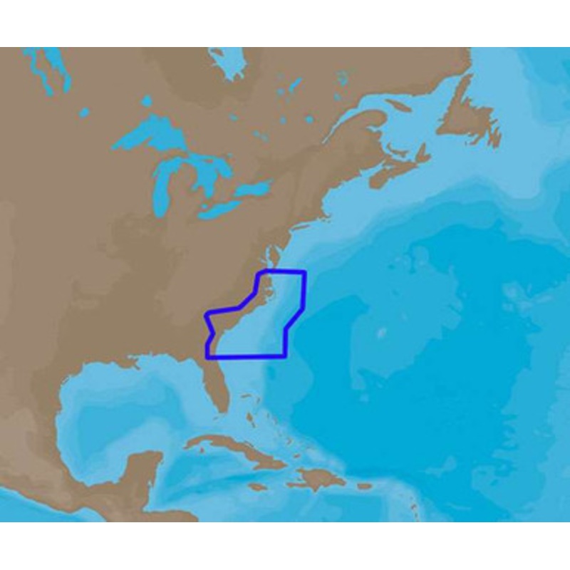 C-MAP 4D NA-D942 Norfolk to Jacksonville