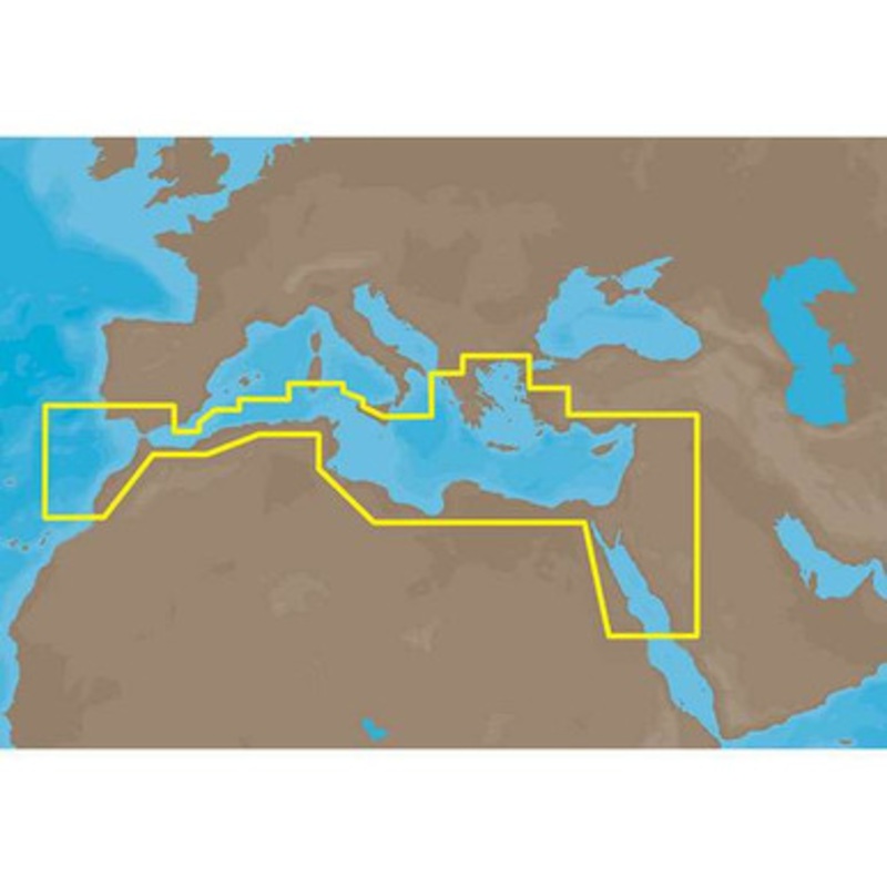 C-Map MAX Electronic Marine Chart – S Mediterranean Sea / Aegean Sea