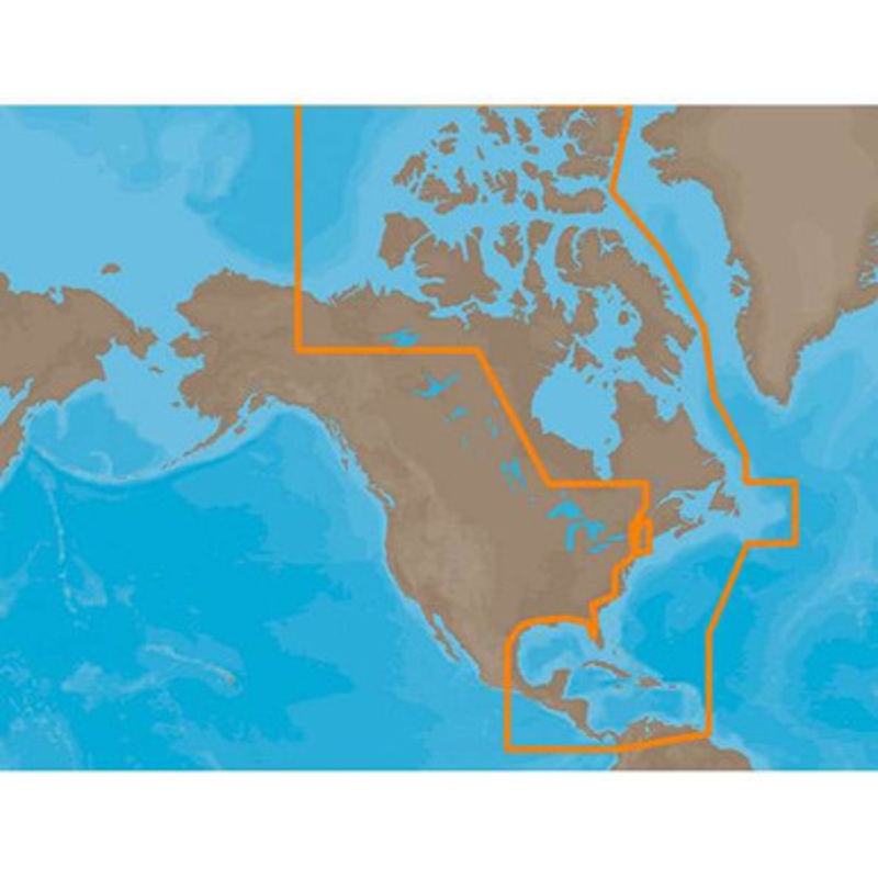 C-MAP MAX NA-M033 – ATL Coast Gulf & Caribbean – SD-Card