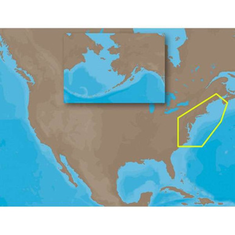 C-MAP MAX NA-M320 – Passamaquoddy Bay ME-NC: Bathy – C-Card