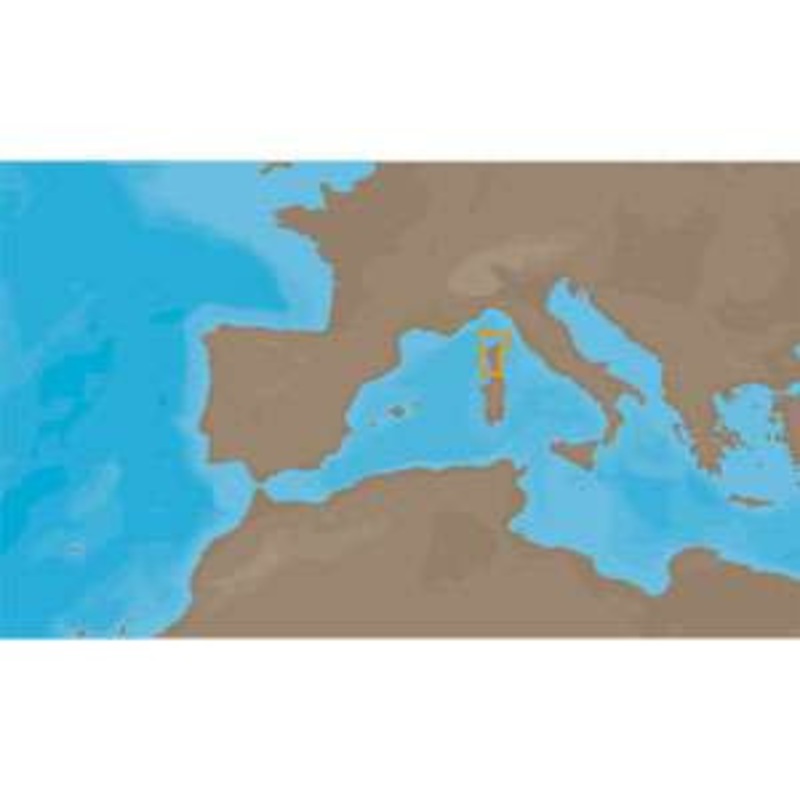 C-MAP NT+ EM-C915 – Corsica West – C-Card