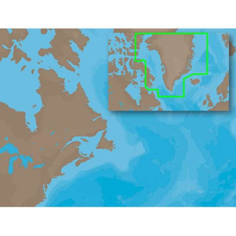 C-MAP NT+ EN-C154 – Greenland Coasts – C-Card
