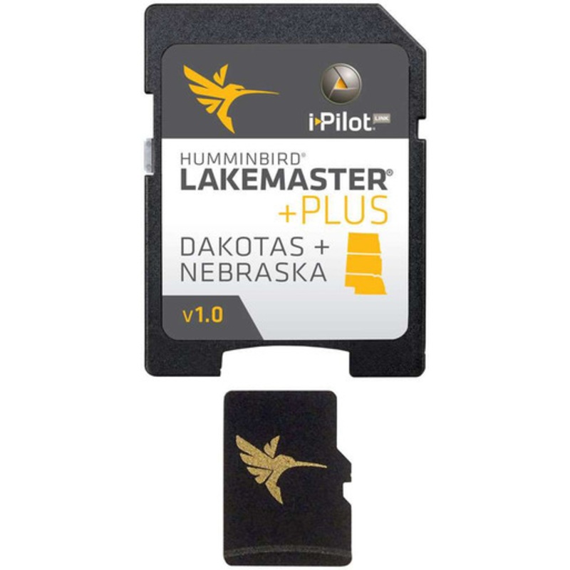 Humminbird 600013-4 LakeMaster Plus Chart – Dakotas + Nebraska – v2