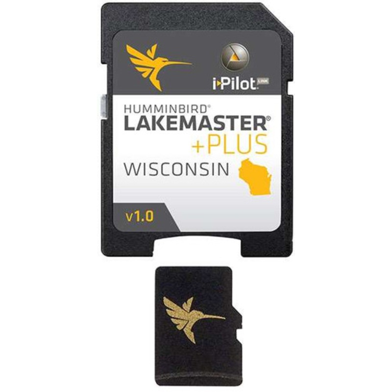Humminbird 600025-3 LakeMaster Plus Chart – Wisconsin – v1