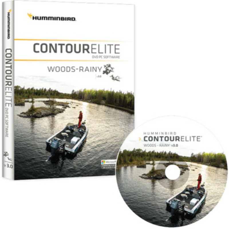 Humminbird 600028-1 Contour Elite – Woods/Rainy – PC Software