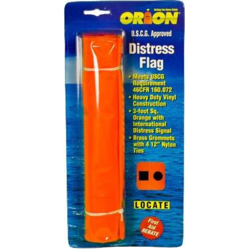 Orion 925 Orange Distress Flag