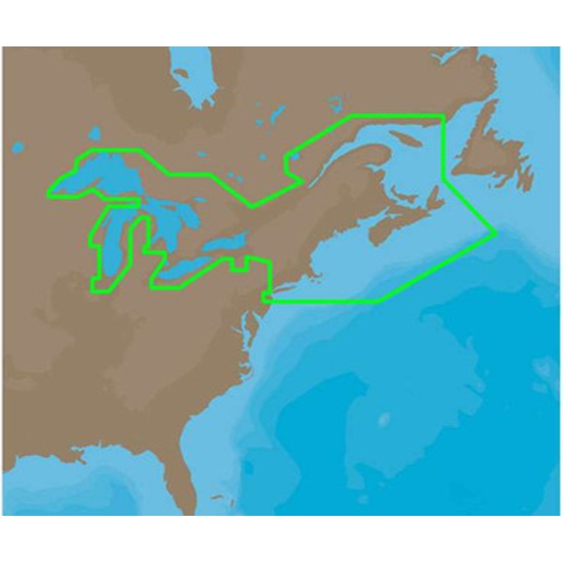 C-MAP 4D NA-D026 Great Lakes, Northeast Coast & The Maritimes