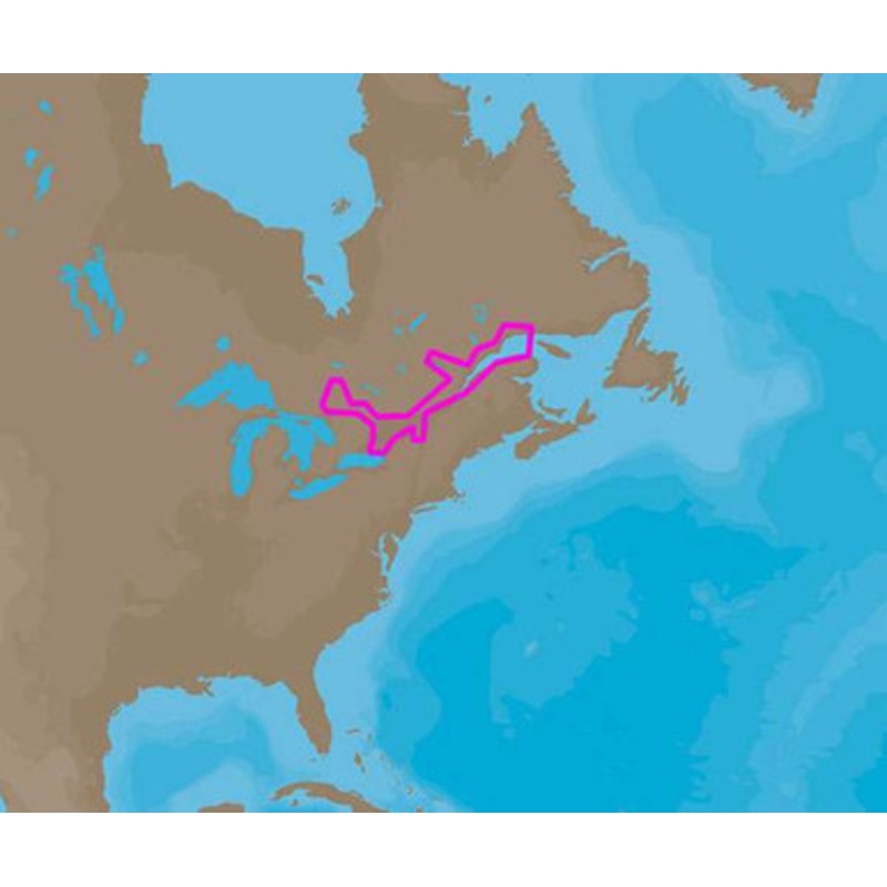 C-MAP 4D NA-D935 St Lawrence River