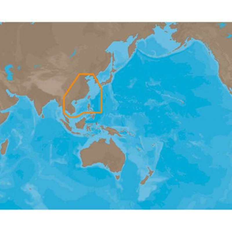 C-MAP MAX AS-M001 – Gulf of Thailand-Yellow Sea – SD Card