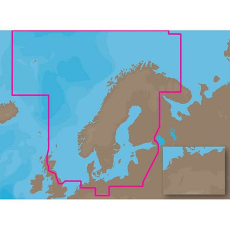 C-MAP MAX EN-M019 – North & Baltic Seas – SD-Card